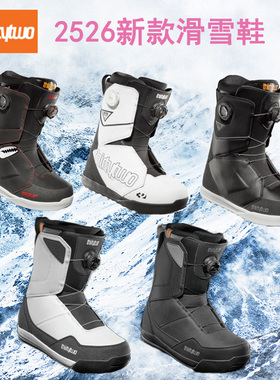 Thirtytwo2526新款32男款单板滑雪鞋单双BOA钢丝扣lashed快穿全能
