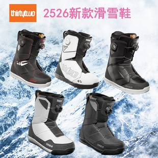 Thirtytwo2526新款32男款单板滑雪鞋单双BOA钢丝扣lashed快穿全能