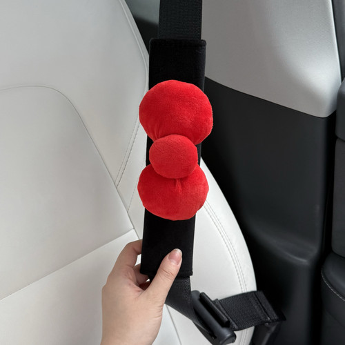 汽车安全带护肩套防磨衣服车载四季通用可爱kitty蝴蝶结护肩装饰