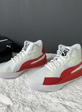 正品PUMA彪马男子中帮篮球鞋运动休闲CLYDE ALL PRO MID 195512