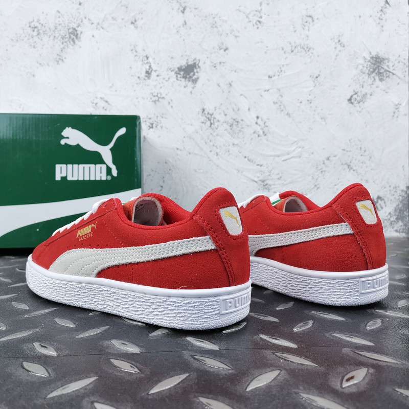 puma suede classic彪马女子休闲板鞋二层牛皮拼接低帮防滑355110