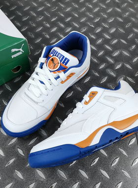 puma palace guard彪马男女运动篮球休闲鞋中帮皮革拼接 370063