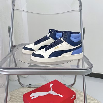 彪马PUMA专柜正品时尚运动男女防滑耐磨高帮休闲鞋板鞋380748