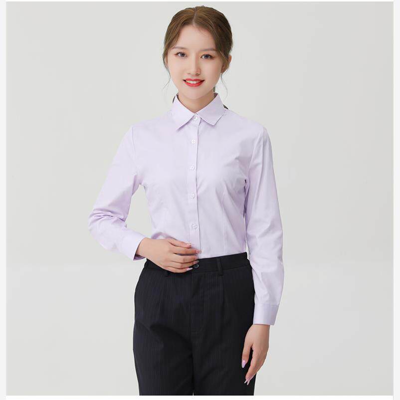 中国工作服女式衬衣夏季