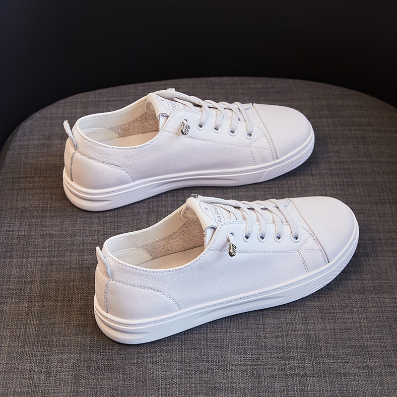 鞋子女爆款款休闲鞋百搭女鞋学生真皮小白鞋平底网红,女鞋,老爹鞋,淘宝优惠券,粉丝福利购,淘宝优惠卷