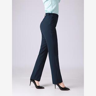 邮政工作服女裤工作裤西装裤工装裤西裤工裤职业藏正装裤