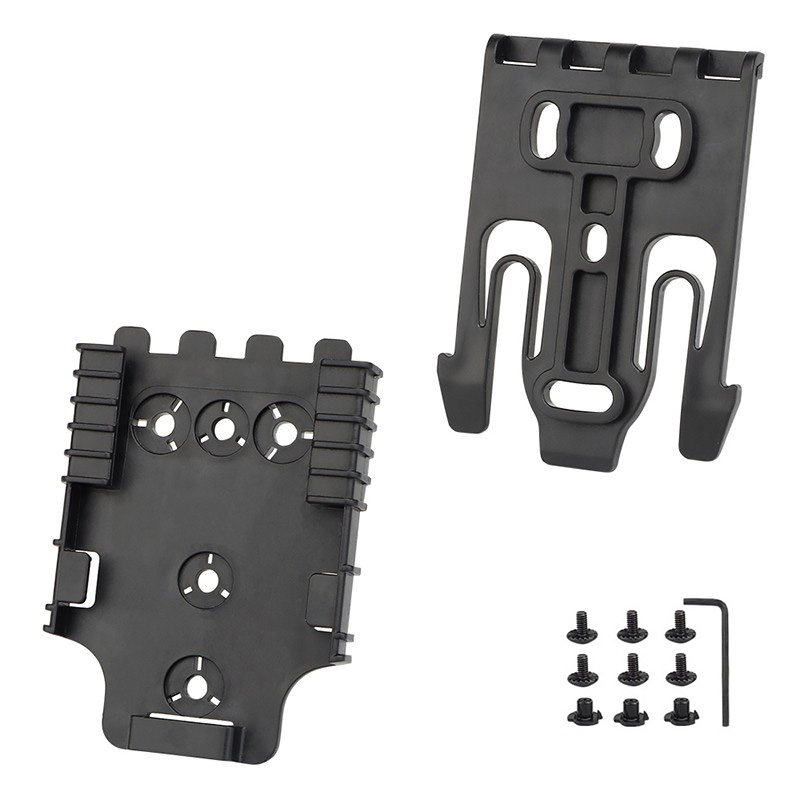 WST OUTDOOR TACTICAL QUICK PULL SLEEVE UNIVERSAL TRANSFER SUNKEN PLATE BASE QUICK RELEASE BUCKLE ASSEMBLY ACCESSORIES CAN BE FINE-TUNED