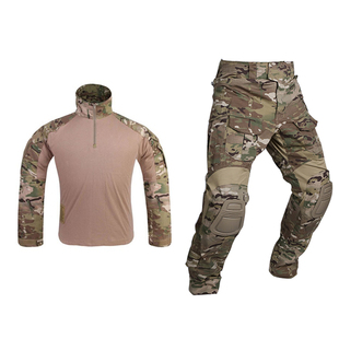 爱默生G3升级版MC全地形迷彩户外CS战术青蛙服T恤上衣长裤套装