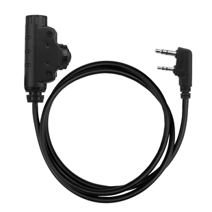 WST战术U94 V2 PTT AMP战术耳机转接手机对讲机适配U174军规插头