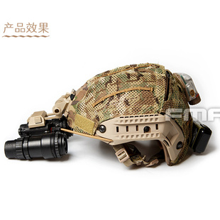 新品上市FMA AF/CP头盔网眼头盔罩伪装迷彩色大码头盔布 TB1282