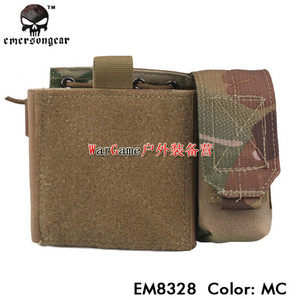 爱默生野战户外战术SAF地图包袋背心MOLLE附包杂物包工具包EM8328