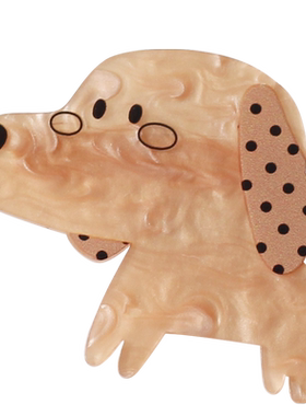 川野可爱小动物边夹发夹！