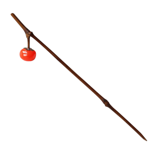 川野柿柿如意发簪简约现代网红2023年新款中国风簪子小众盘发头饰