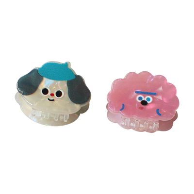 川野卡通迷你小抓夹女可爱发夹