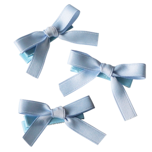 川野蝴蝶结发夹边夹侧边双马尾刘海夹侧边碎发夹女可爱夹子鸭嘴夹