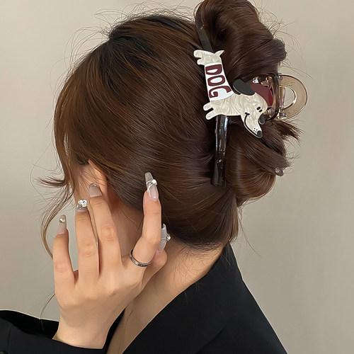 川野可爱卡通小狗抓夹大号！