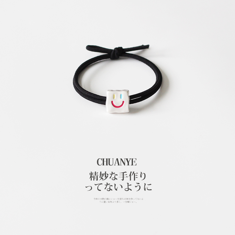 川野法式多巴胺笑脸头绳