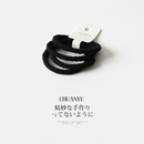 川野韩式 简约高级感高弹力发绳不勒发头饰发饰 秋冬植绒小皮筋新款