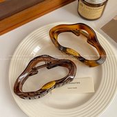 川野醋酸云朵抓夹女2025新款 高级感鲨鱼夹大号发量多气质发卡夹子