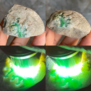 缅甸天然翡翠原石莫西沙木那后江会卡莫湾基大马坎开窗