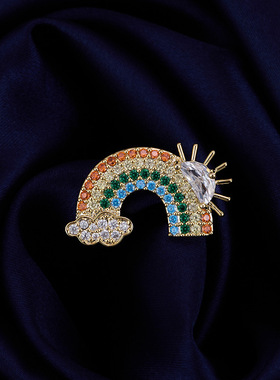 胸针高端时尚精致红色胸花梅花胸针文艺复古大衣配饰品毛衣别针