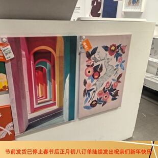 IKEA宜家 皮亚特50x70 厘米装饰图片墙面装饰代购