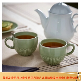 IKEA宜家代购斯特里米格大杯咖啡杯马克杯茶水杯瓷牛奶杯子办公室