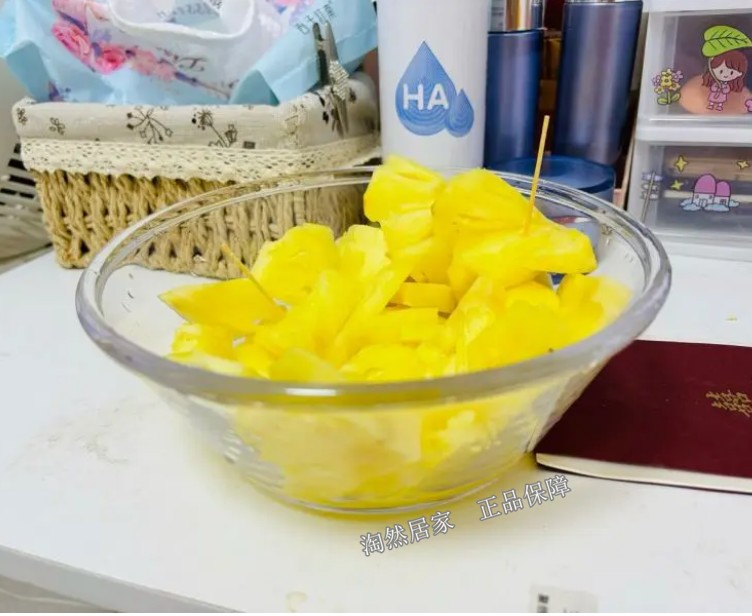 IKEA宜家代购 瓦达恩上菜用碗玻璃碗汤碗饭碗水果沙拉碗20厘米