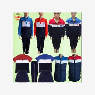 厦门市集美区新款小学生校服夏装春秋季运动装冬装风衣达思丹校服