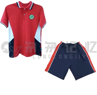 匆匆记忆【江阴市文林中心小学】男生女生夏季校服运动套装