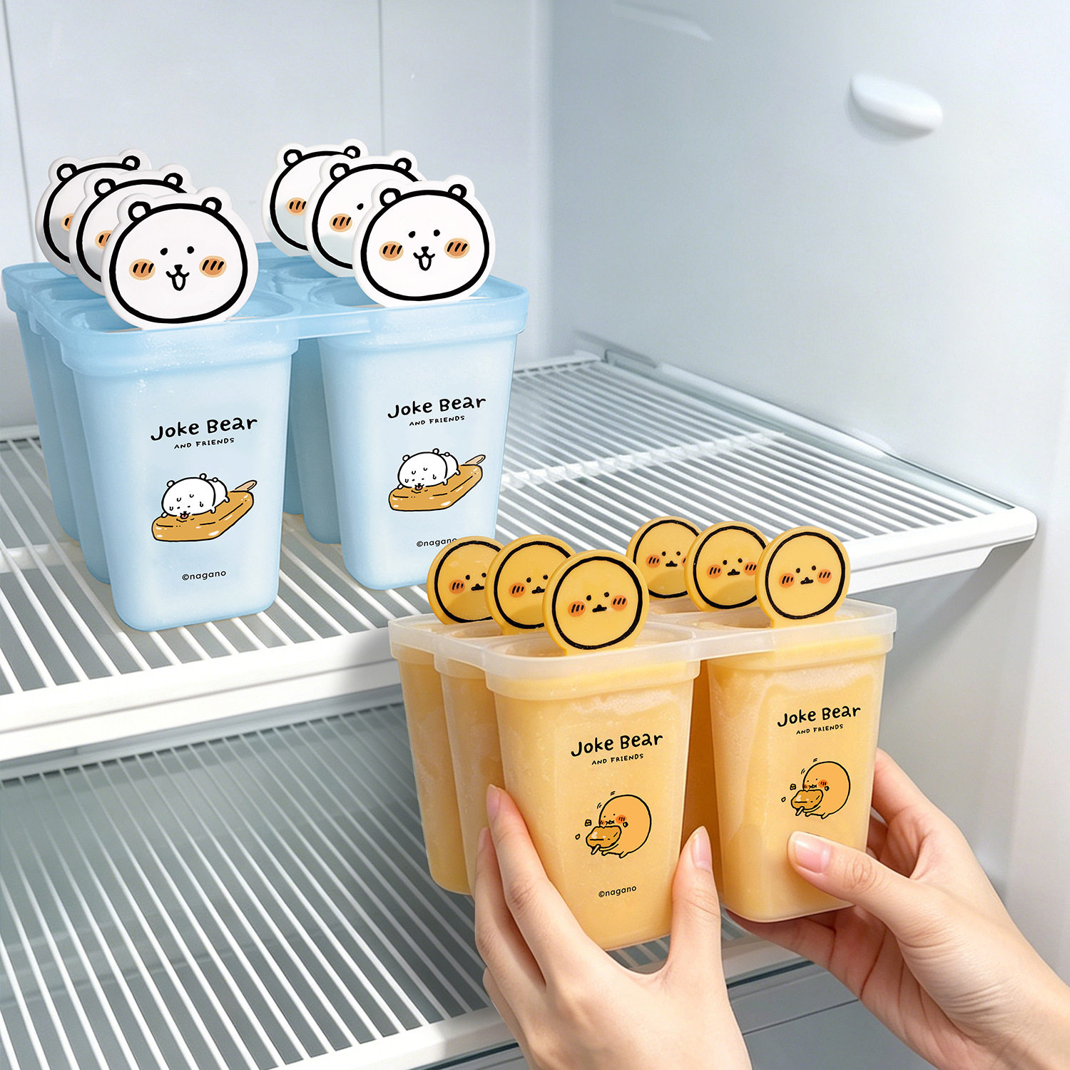 自嘲熊DIY自制雪糕冰棒模具