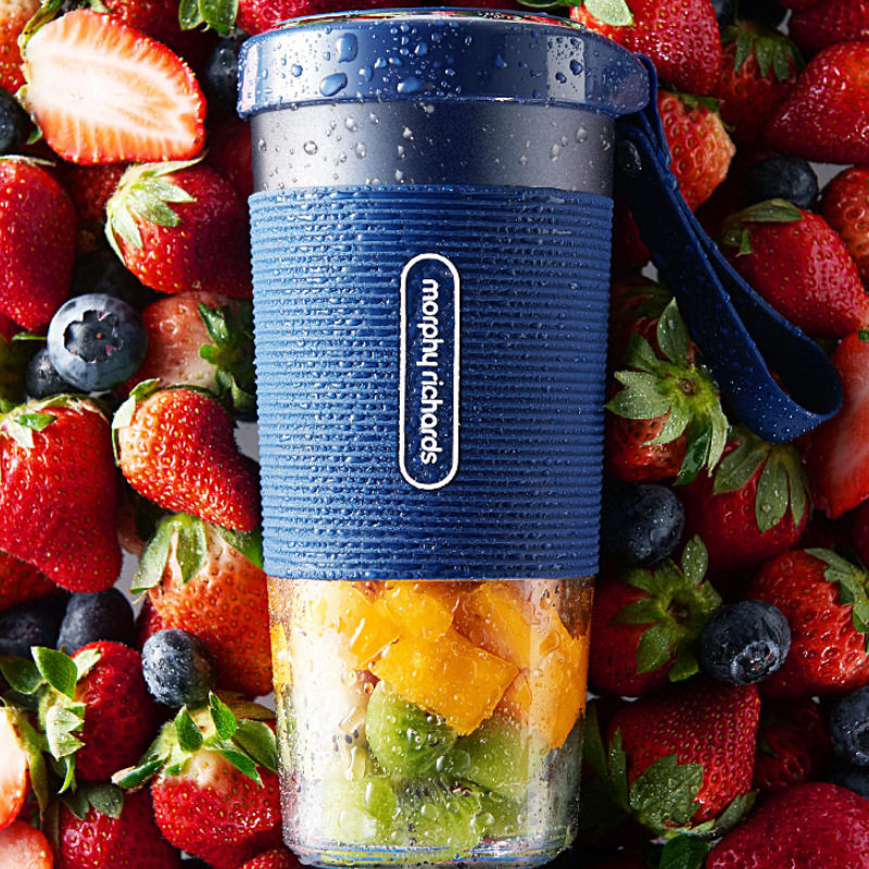 morphy richards/摩飞电器 mr9600 便携式原汁机 快速鲜榨果汁机