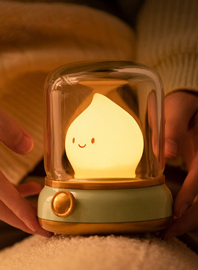 kerosene Lamp | 复古煤油小夜灯 无极调光 烛光模式 延时关灯