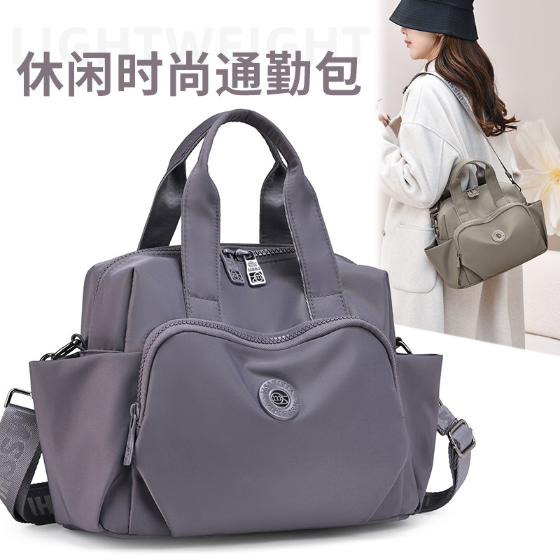 大容量手提包包女休闲时尚尼龙布单肩斜挎包轻便多层百搭防水女包,箱包皮具/热销女包/男包,通用款女包,淘宝优惠券,粉丝福利购,淘宝优惠卷