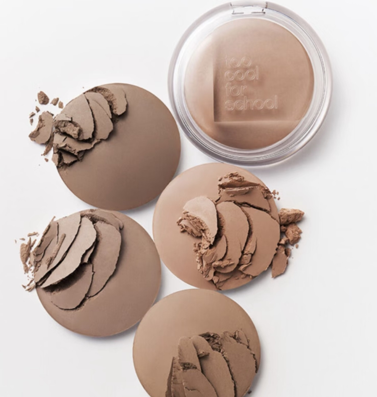 too cool for school新款修容粉阴影自然显瘦脸部阴影化妆师推荐