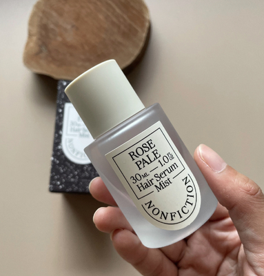韩国nonfiction玫瑰rose pale hair护发精华喷雾水油结发喷100ml