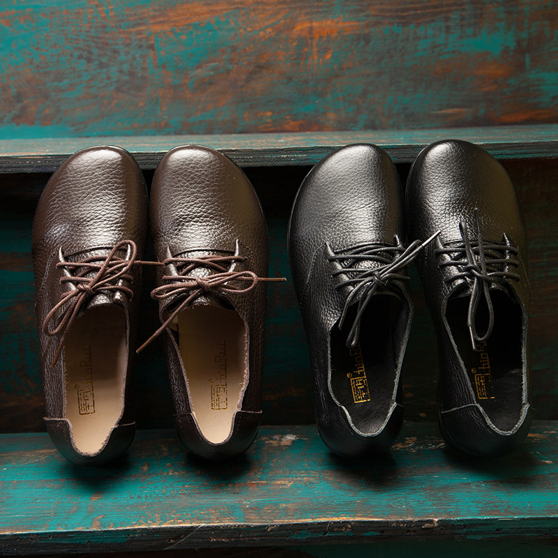 Super value welfare Clearance Special Offer leather shoes soft sole Women's Shoes comfortable Mom shoes Flat shoes Flat heel Doug shoesin the Women's Shoes, Low shoes  category - from Buy2taobao.com to provide professional Taobao agent buy service