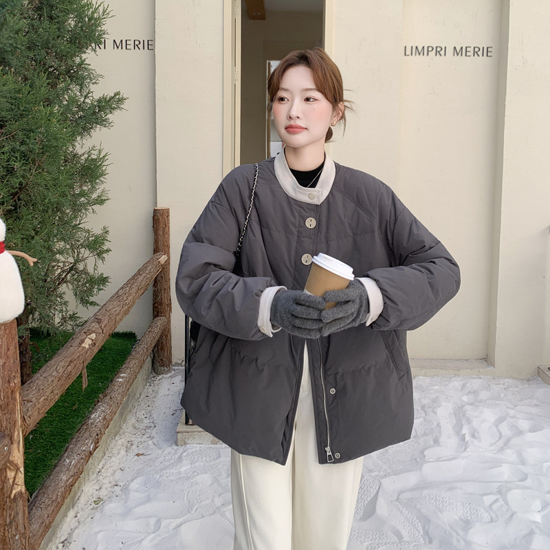 新款时尚潮流90白鸭绒舒适柔软中长款羽绒服179-937-P345-K498,女装羽绒服,浙宝179