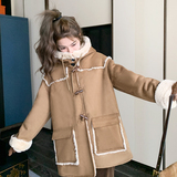 【新款现货】2025冬季新款中长款皮毛一体179-1652-P195K288，女装派克服，浙宝179