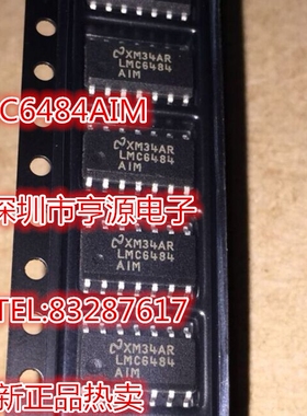 LMC6484  LMC6484AIM  AIMX IM SOP14 LMC6064IM  IMX SOP14 全新