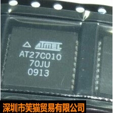 AT27C010 PLCC 汽车电脑板存储器芯片 全新