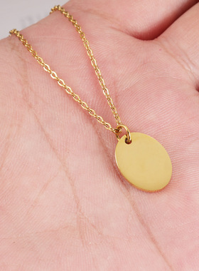 夏秋季中短款项链食品级材质