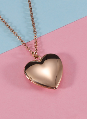 夏秋季个性开盖吊坠316L材质