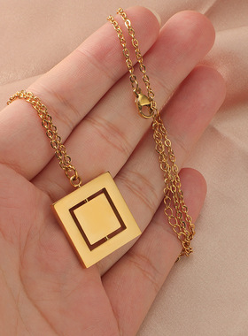 转动吊坠三色颜值款创意式