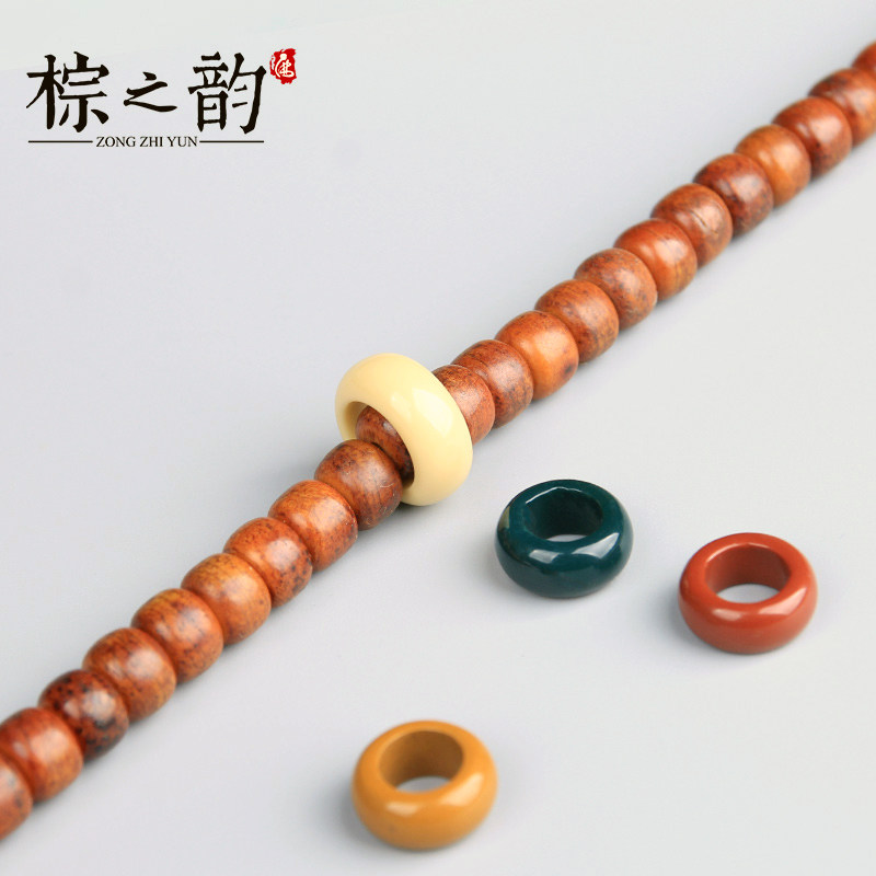 玛瑙红绿灯佛珠星月菩提金膏玉