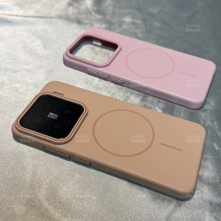 内置磁吸K80小米15无线充电13Ultra手机壳Note14PRO+红米K70适用K60情侣POCOF7纯色X7超薄F6PRO亚克力硬奢华