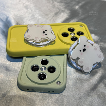 抱抱小狗FIND X8适用OPPO磁吸支架Reno12手机壳K11新款6全包13防摔9pro+软A58硅胶10男女5爆7好看A1x套A3PRO