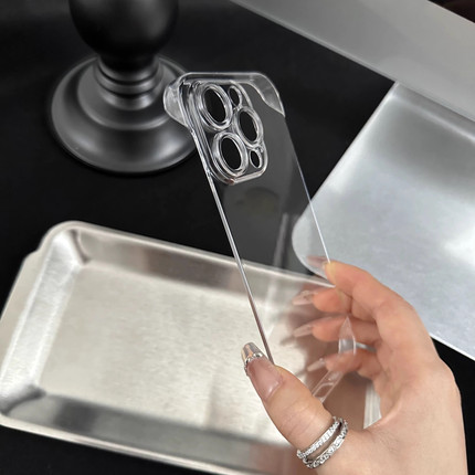 散热超薄裸机感Find X8不发黄OPPO Reno12手机壳8/9/10高清A1s/A11透明7男5女X6/4硬10pro+新款A3保护套A2PRO