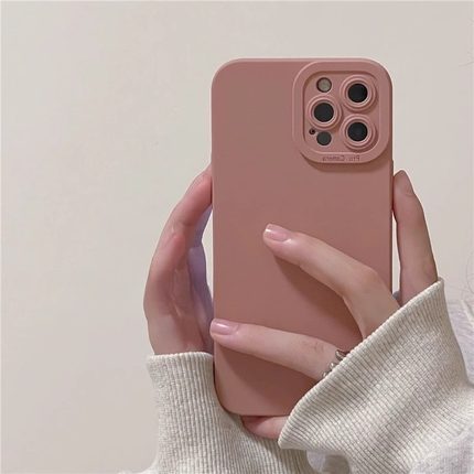 肤感美拉德色K11适用OPPO FIND X7手机壳Reno11/8/9pro+纯色A97全包3/5K硅胶6/4SE防摔A72/X5/A93s软X6个性女