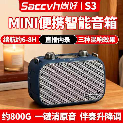 尚好S3电吹管专用户外便携小音箱